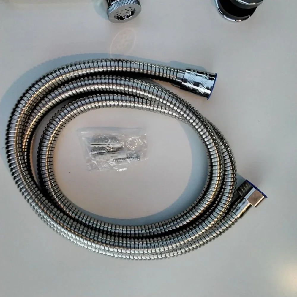 Stainless Steel Handheld Bidet Sprayer Kit With Hose & Wall Mount